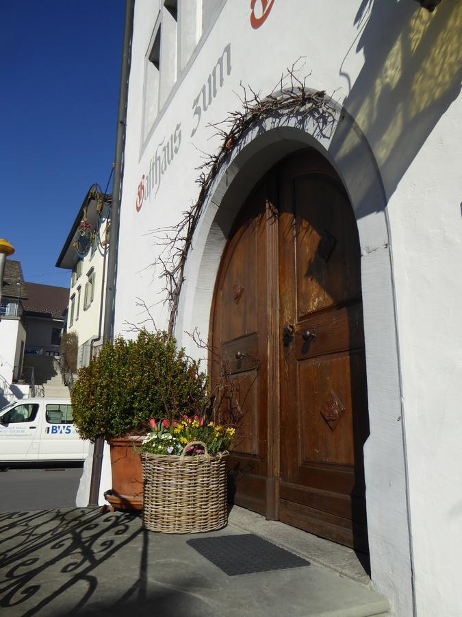 Отель Gasthaus Zum Trauben Вайнфельден Экстерьер фото